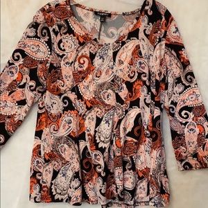 roz&Ali Petite Large Top from Dressbarn